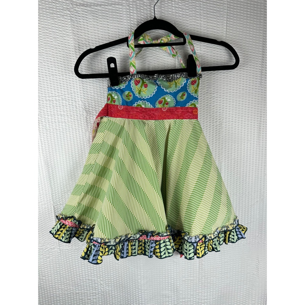 MATILDA JANE  Sz 4 Girls Wonderful Parade Limeade‎ Ellie Roundabout Summer Dress